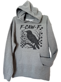 F-Caw-F Raven Checkered - Adult & Kids T-Shirts, Sweatshirts & Hoodies apparel design preview 1