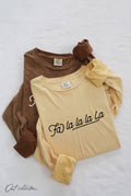 Falalala Mineral Washed Graphic - Adult & Kids T-Shirts, Sweatshirts & Hoodies apparel design preview 1
