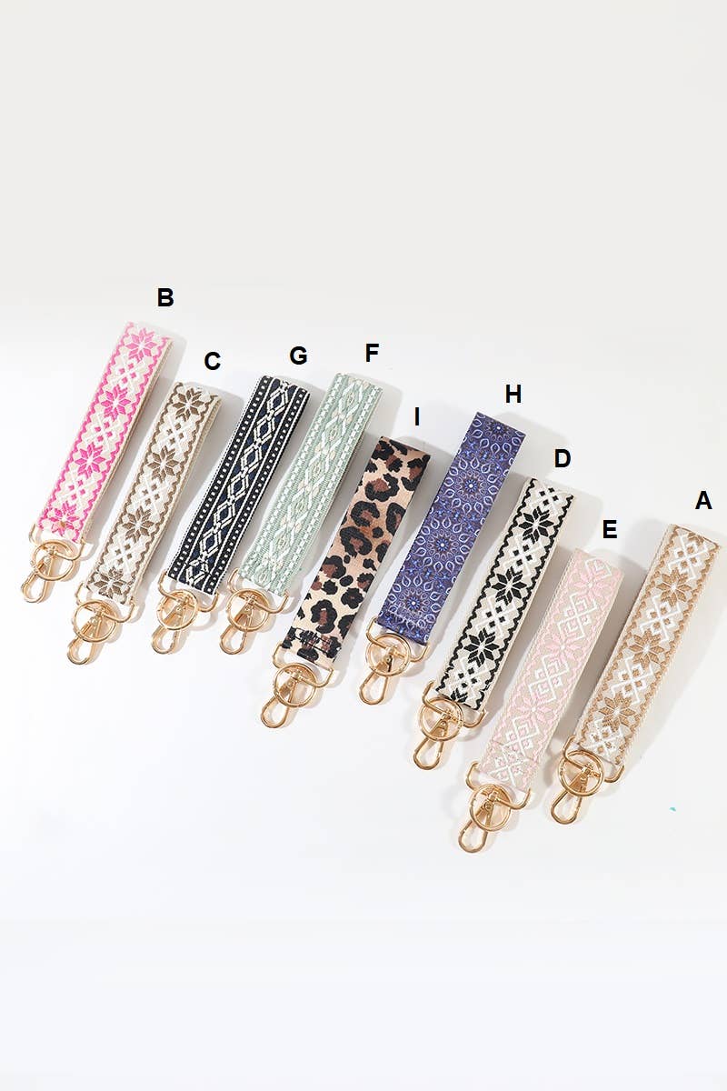 ....Jacquard Weave Wristlet Keychains - Adult & Kids T-Shirts, Sweatshirts & Hoodies apparel design preview 1