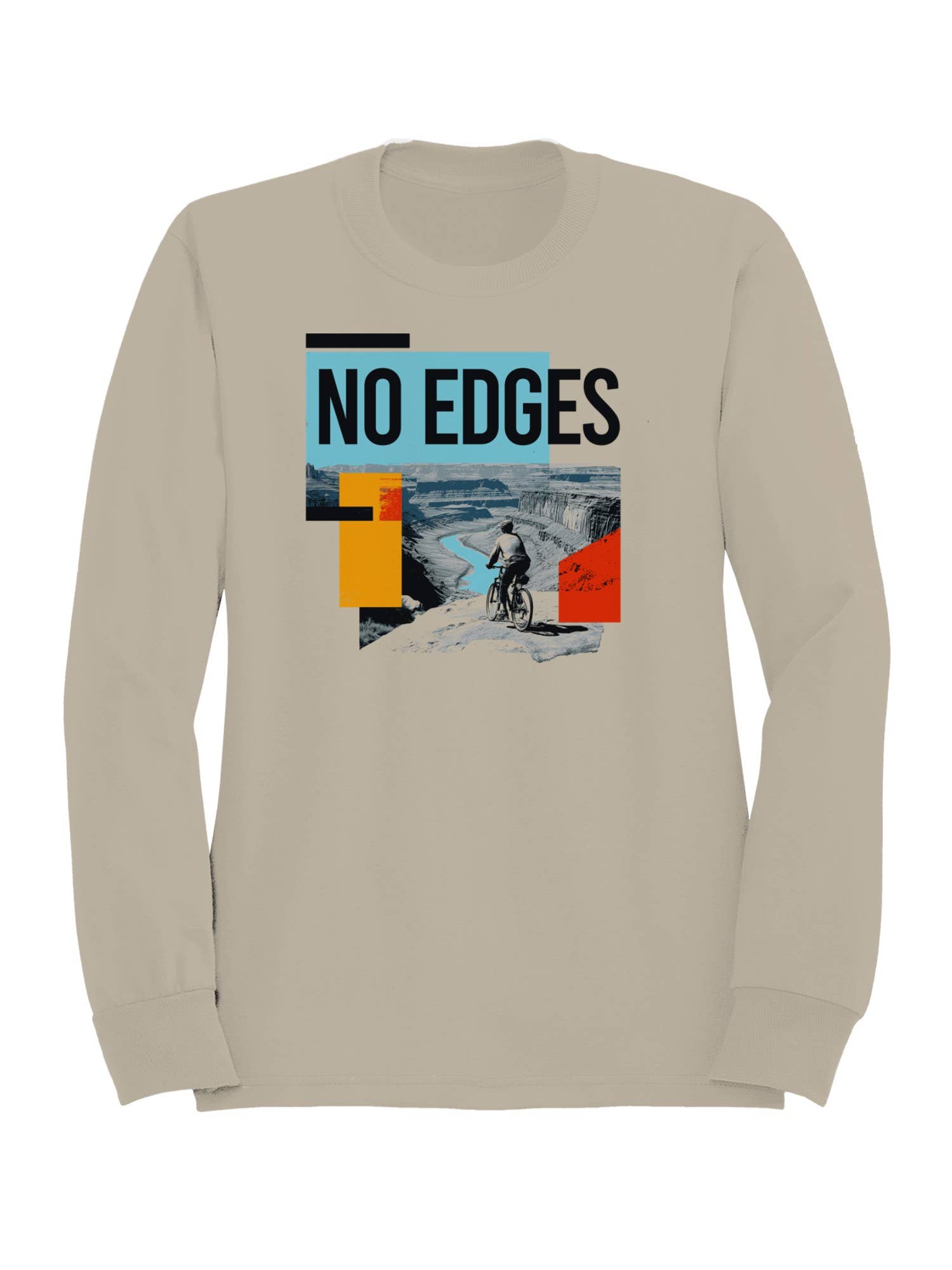 No Edges Bold Adventure Design Men's - Adult & Kids T-Shirts, Sweatshirts & Hoodies apparel design preview 1
