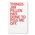 Things Jim Pillen Has Done Notebook - Adult & Kids T-Shirts, Sweatshirts & Hoodies apparel design preview 1