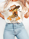 Boot Scootin' Spooky Graphic - Adult & Kids T-Shirts, Sweatshirts & Hoodies apparel design preview 1