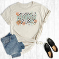 Mother's Day Checkered Floral Mama Graphic - Adult & Kids T-Shirts, Sweatshirts & Hoodies apparel design preview 1
