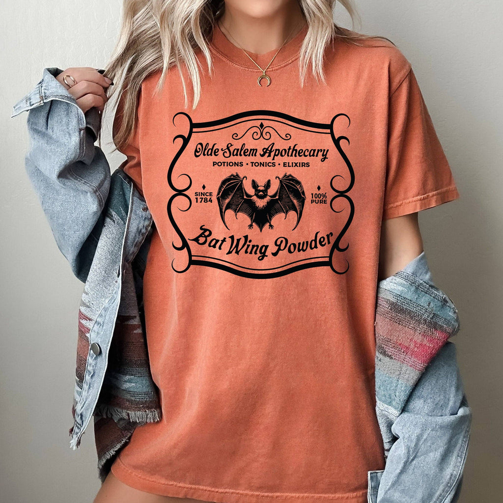 Olde Salem Apothecary, Vintage, Western, Halloween - Adult & Kids T-Shirts, Sweatshirts & Hoodies apparel design preview 1