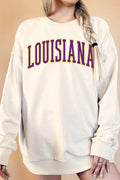 Louisiana Puff Oversize Graphic Terry - Adult & Kids T-Shirts, Sweatshirts & Hoodies apparel design preview 1