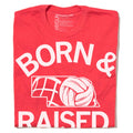 Ne Volleyball Born Raised - Adult & Kids T-Shirts, Sweatshirts & Hoodies apparel design preview 1
