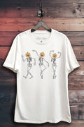 Halloween Dancing Skeletons Graphic Top - Adult & Kids T-Shirts, Sweatshirts & Hoodies apparel design preview 1