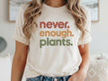 Never Enough Plants Retro Plant Lover Botanical - Adult & Kids T-Shirts, Sweatshirts & Hoodies apparel design preview 1