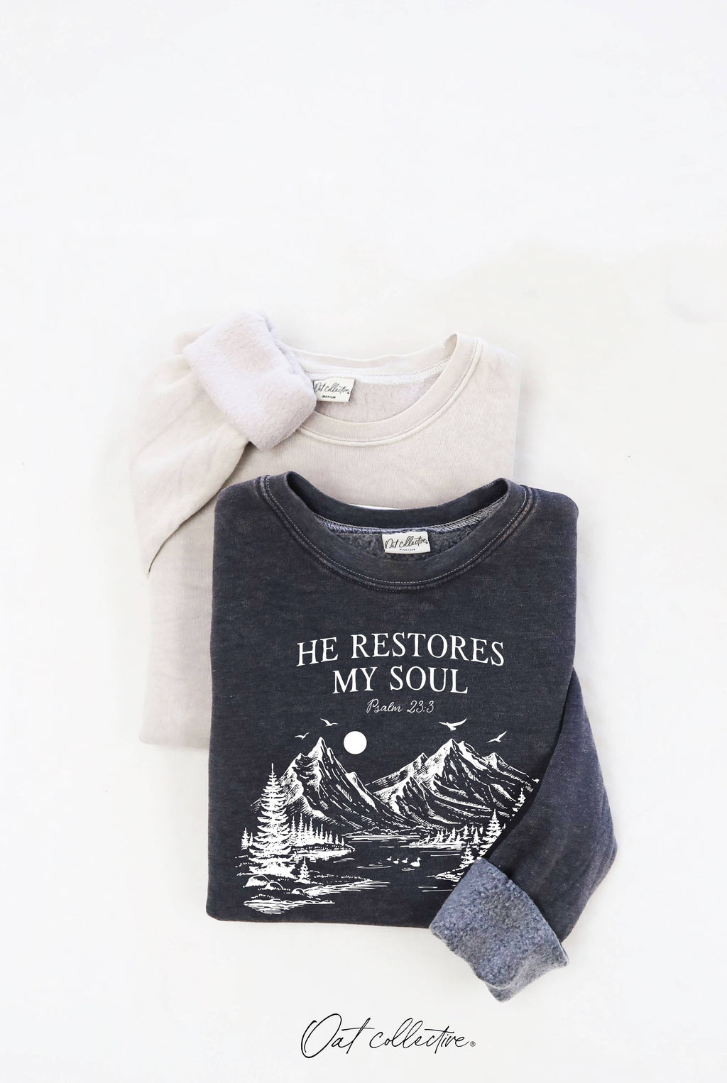 He Restores My Soul Mineral Graphic - Adult & Kids T-Shirts, Sweatshirts & Hoodies apparel design preview 1