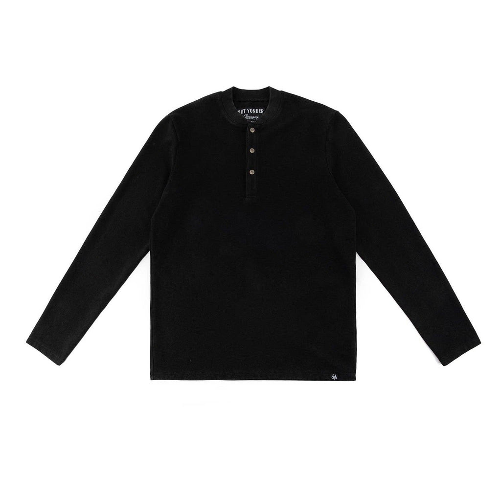 Woven Heritage Henley (Midnight) - Adult & Kids T-Shirts, Sweatshirts & Hoodies apparel design preview 1