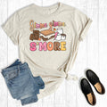 Summer Camping Gimme S'more Graphic - Adult & Kids T-Shirts, Sweatshirts & Hoodies apparel design preview 1