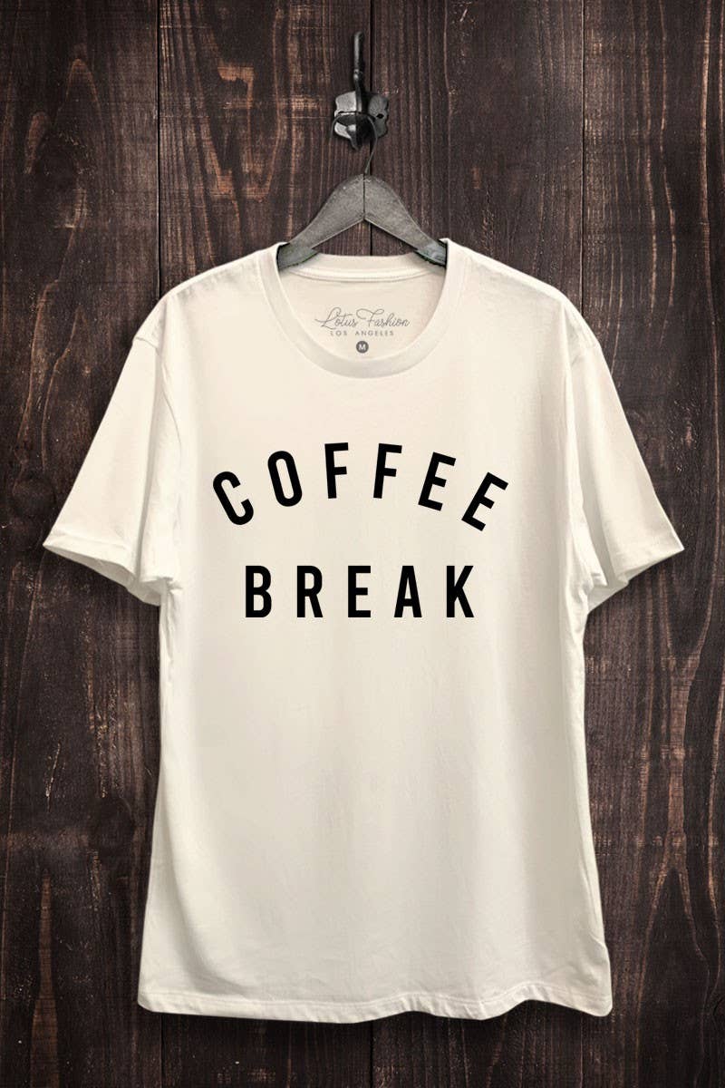 Coffee Break Graphic Top - Adult & Kids T-Shirts, Sweatshirts & Hoodies apparel design preview 1