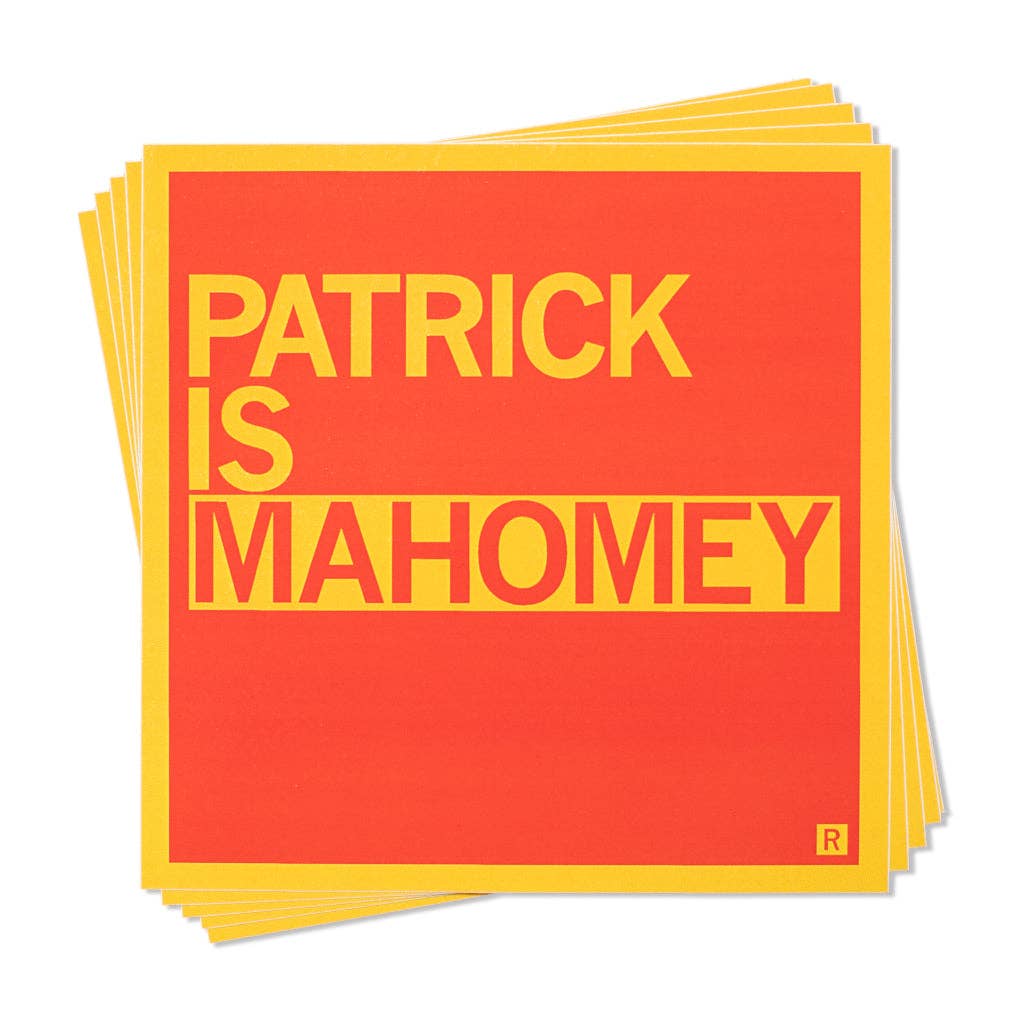 Patrick Is Mahomey Sticker - Adult & Kids T-Shirts, Sweatshirts & Hoodies apparel design preview 1