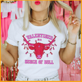 Valentines Is A Bunch of Bull White - Adult & Kids T-Shirts, Sweatshirts & Hoodies apparel design preview 1
