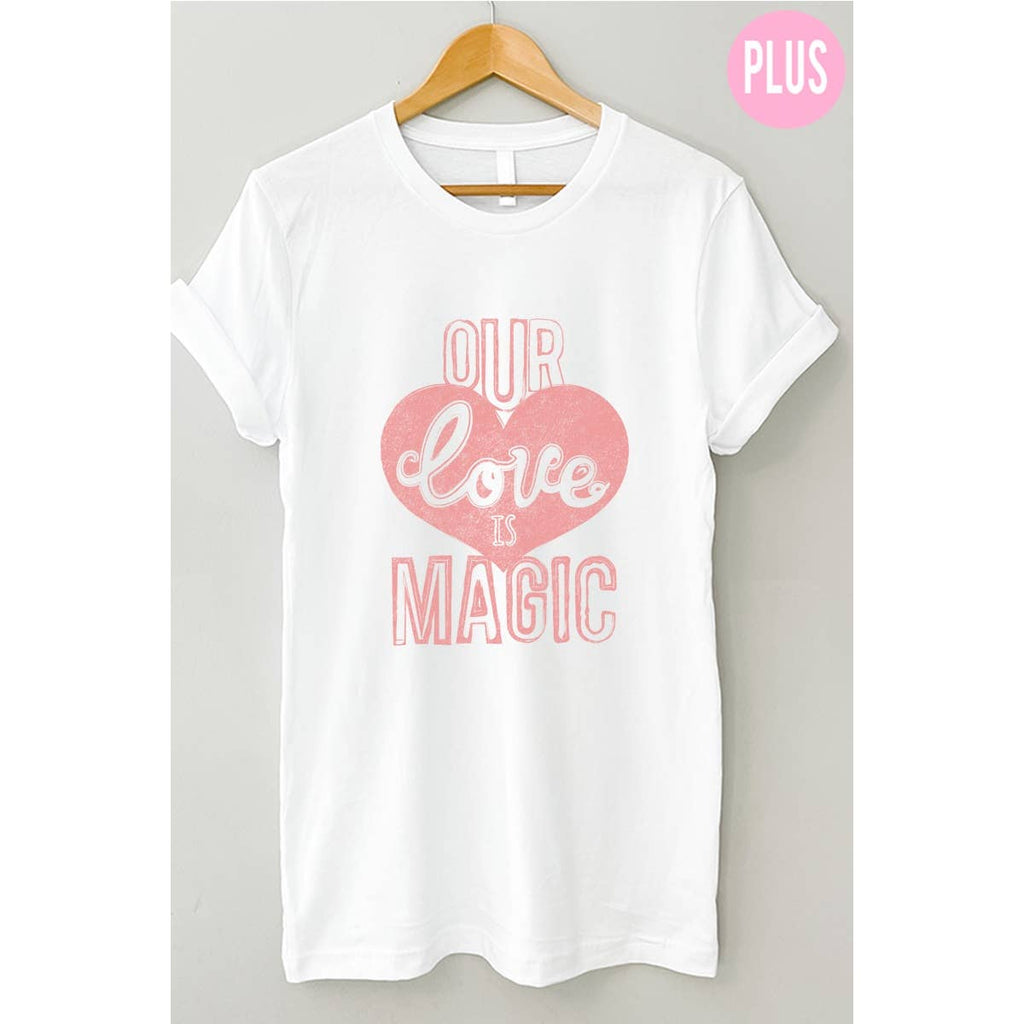 Our Love Is Magic Graphic Plus - Adult & Kids T-Shirts, Sweatshirts & Hoodies apparel design preview 1