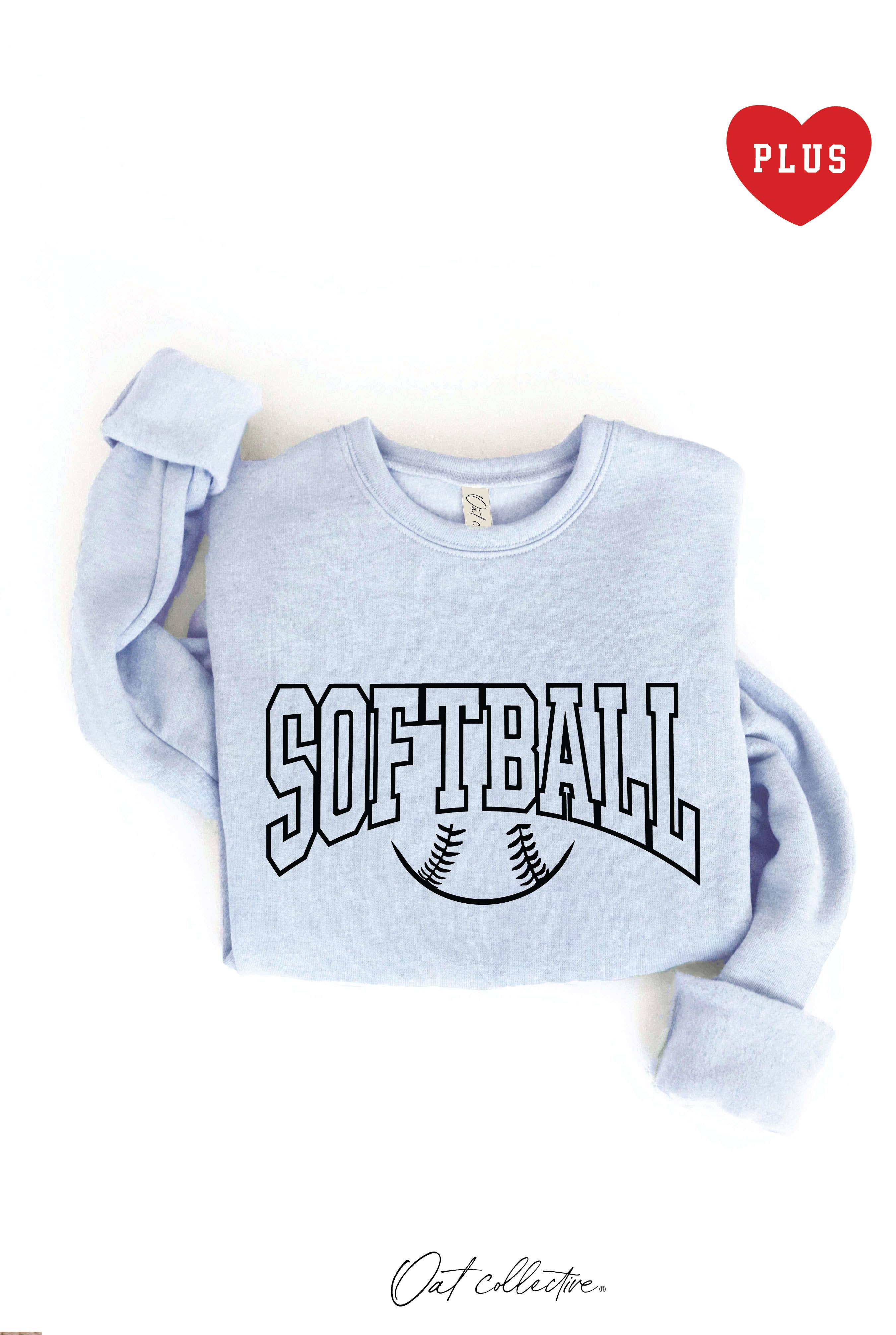 Softball Plus Graphic - Adult & Kids T-Shirts, Sweatshirts & Hoodies apparel design preview 1