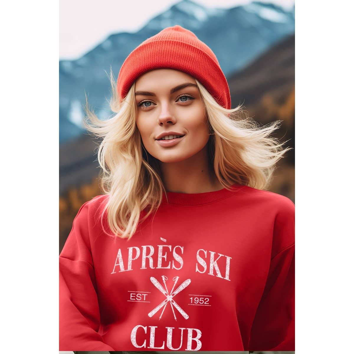 Apres Ski Club Vintage Graphic - Adult & Kids T-Shirts, Sweatshirts & Hoodies apparel design preview 1