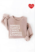 Bonfires Flannels Plus Graphic - Adult & Kids T-Shirts, Sweatshirts & Hoodies apparel design preview 1