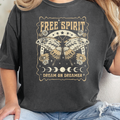 Free Spirit Comfort Color - Adult & Kids T-Shirts, Sweatshirts & Hoodies apparel design preview 1
