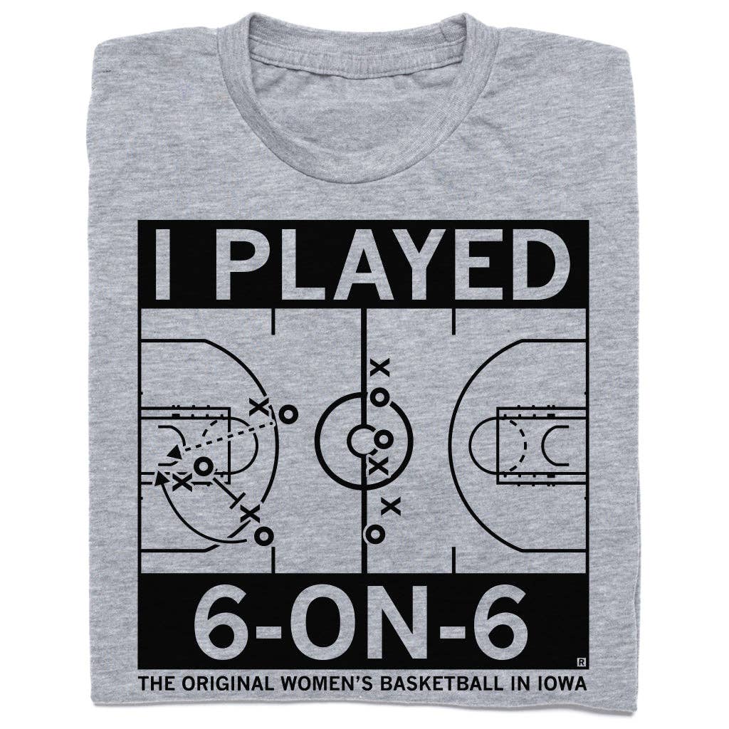I Played 6 On Grey - Adult & Kids T-Shirts, Sweatshirts & Hoodies apparel design preview 1