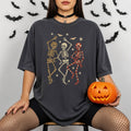Dancing Patterned Skeletons - Adult & Kids T-Shirts, Sweatshirts & Hoodies apparel design preview 1