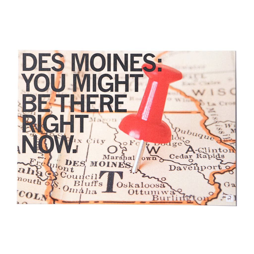 Des Moines: You Might Be There Right Now Photo - Adult & Kids T-Shirts, Sweatshirts & Hoodies apparel design preview 1