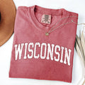 Wisconsin, Football, Sports, Game Day Touchdown State - Adult & Kids T-Shirts, Sweatshirts & Hoodies apparel design preview 1
