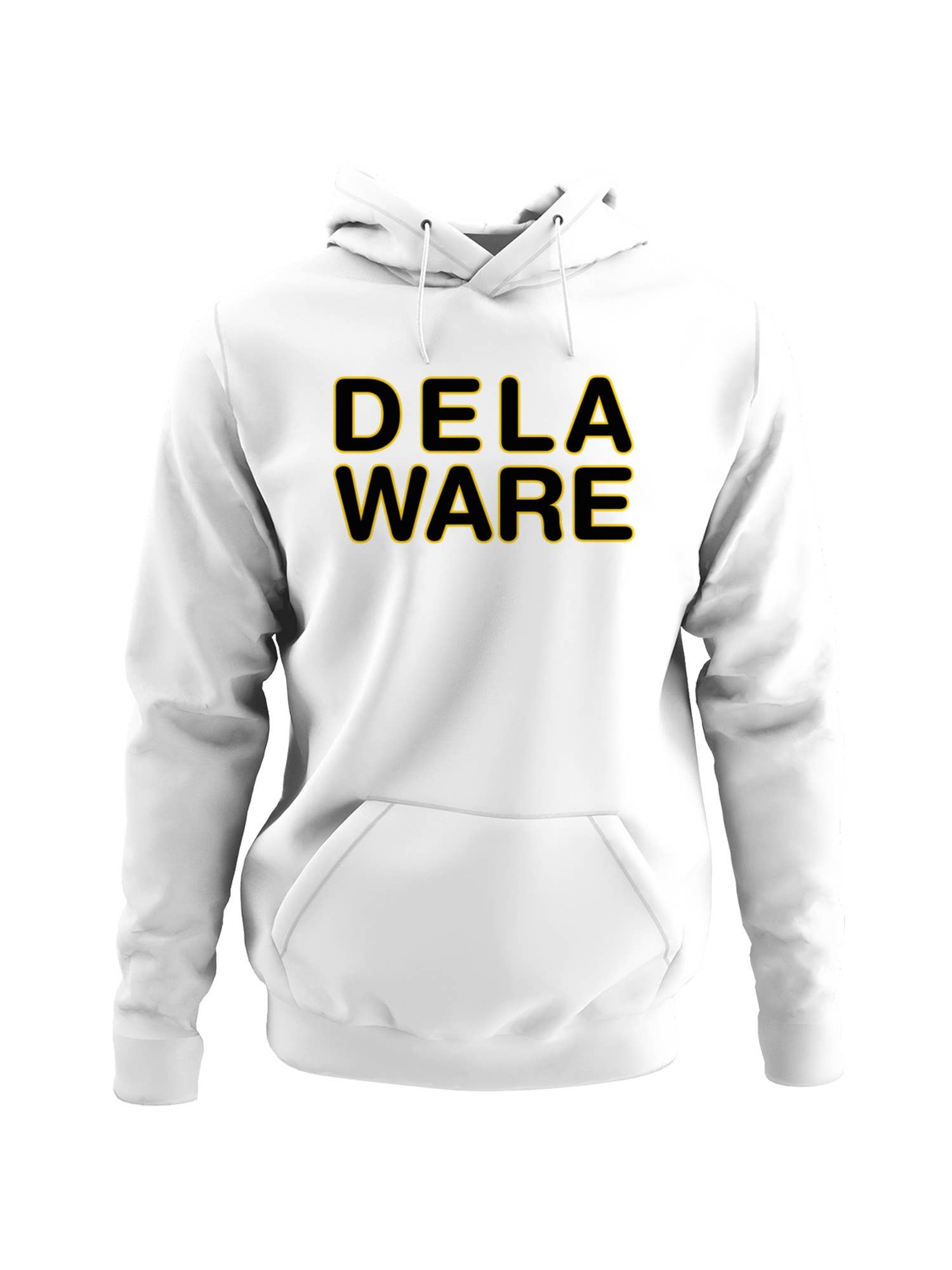 Delaware Neon Sign Design Men's - Adult & Kids T-Shirts, Sweatshirts & Hoodies apparel design preview 1