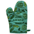 Lettuce Is the Taste of Sadness Oven Mitt Fun Pot - Adult & Kids T-Shirts, Sweatshirts & Hoodies apparel design preview 1