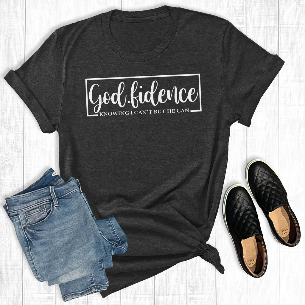 God-Fidence - Adult & Kids T-Shirts, Sweatshirts & Hoodies apparel design preview 1