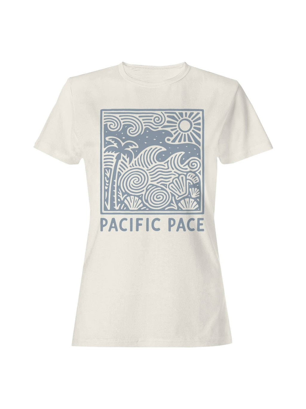 Pacific Pace Surf Design Women's - Adult & Kids T-Shirts, Sweatshirts & Hoodies apparel design preview 1