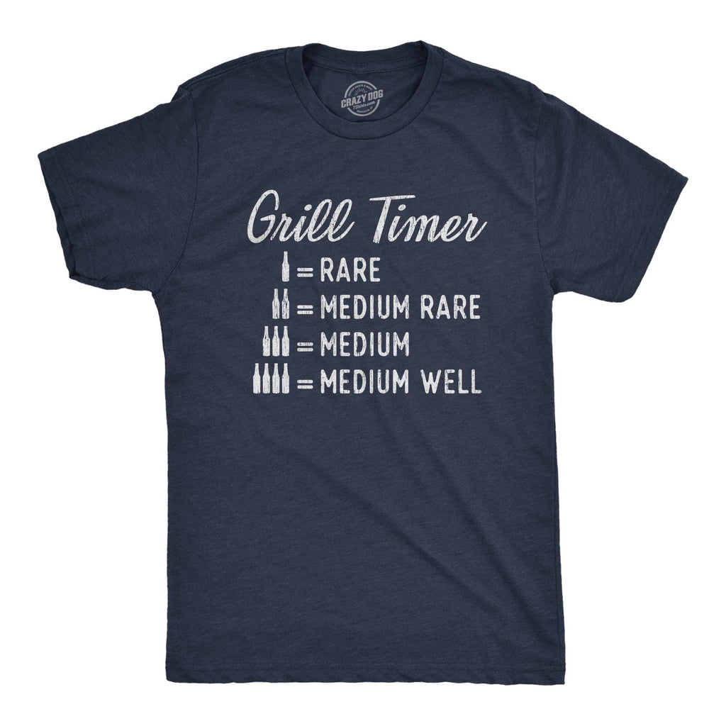 Grill Timer Men's - Adult & Kids T-Shirts, Sweatshirts & Hoodies apparel design preview 1