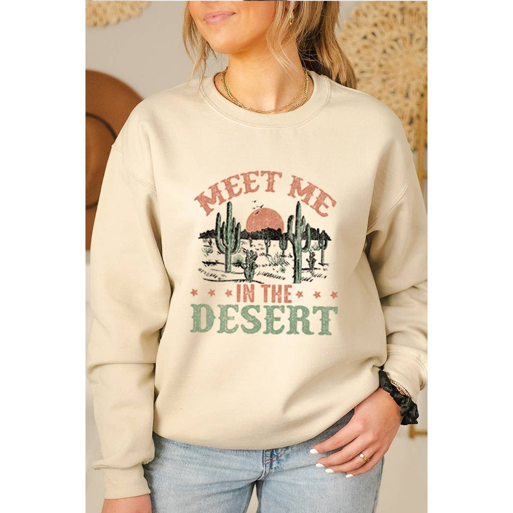 Meet Me in the Desert Vintage Graphic - Adult & Kids T-Shirts, Sweatshirts & Hoodies apparel design preview 1