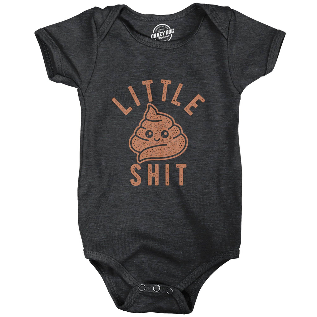 Little Shit Baby Bodysuit - Adult & Kids T-Shirts, Sweatshirts & Hoodies apparel design preview 1