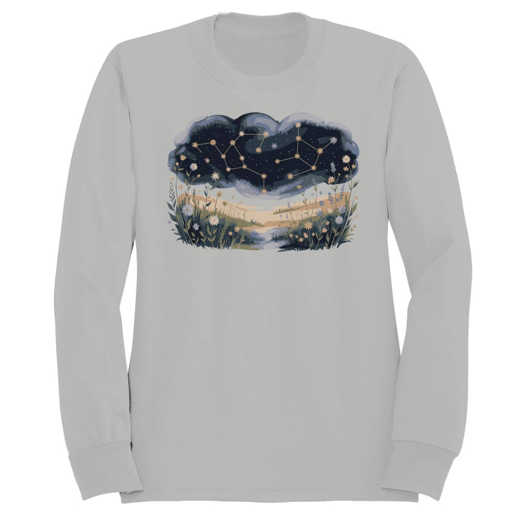 Wildflower Meadow Constellation Women's - Adult & Kids T-Shirts, Sweatshirts & Hoodies apparel design preview 1
