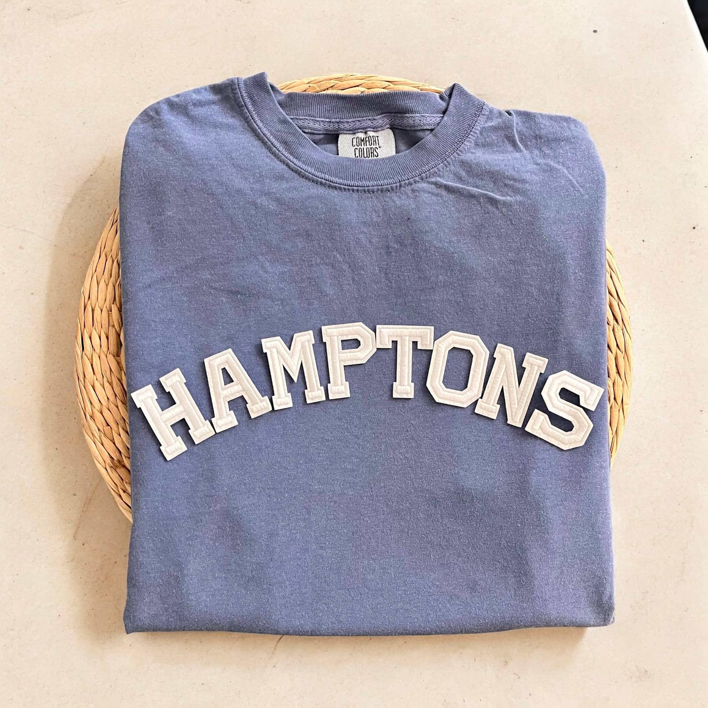 Comfort Colors Hamptons New York - Adult & Kids T-Shirts, Sweatshirts & Hoodies apparel design preview 1