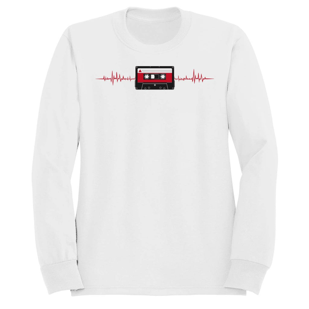 Cassette Music Lifeline Men's - Adult & Kids T-Shirts, Sweatshirts & Hoodies apparel design preview 1