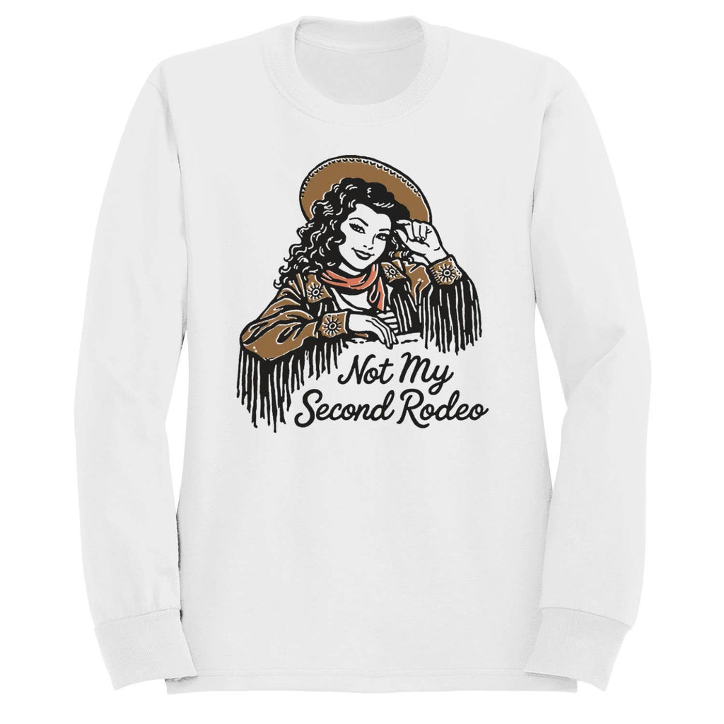 Not My Second Rodeo Women's White - Adult & Kids T-Shirts, Sweatshirts & Hoodies apparel design preview 1