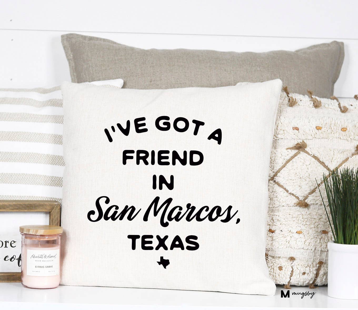 Personalized Friend in City State Pillow, Custom - Adult & Kids T-Shirts, Sweatshirts & Hoodies apparel design preview 1