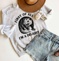 First of All I'm A Delight Funny Crewneck - Adult & Kids T-Shirts, Sweatshirts & Hoodies apparel design preview 1