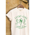 Lucky Girl St Patrics Day Vintage Graphic Plus - Adult & Kids T-Shirts, Sweatshirts & Hoodies apparel design preview 1