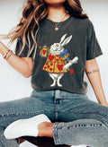 White Rabbit Fictional Book Lover - Adult & Kids T-Shirts, Sweatshirts & Hoodies apparel design preview 1