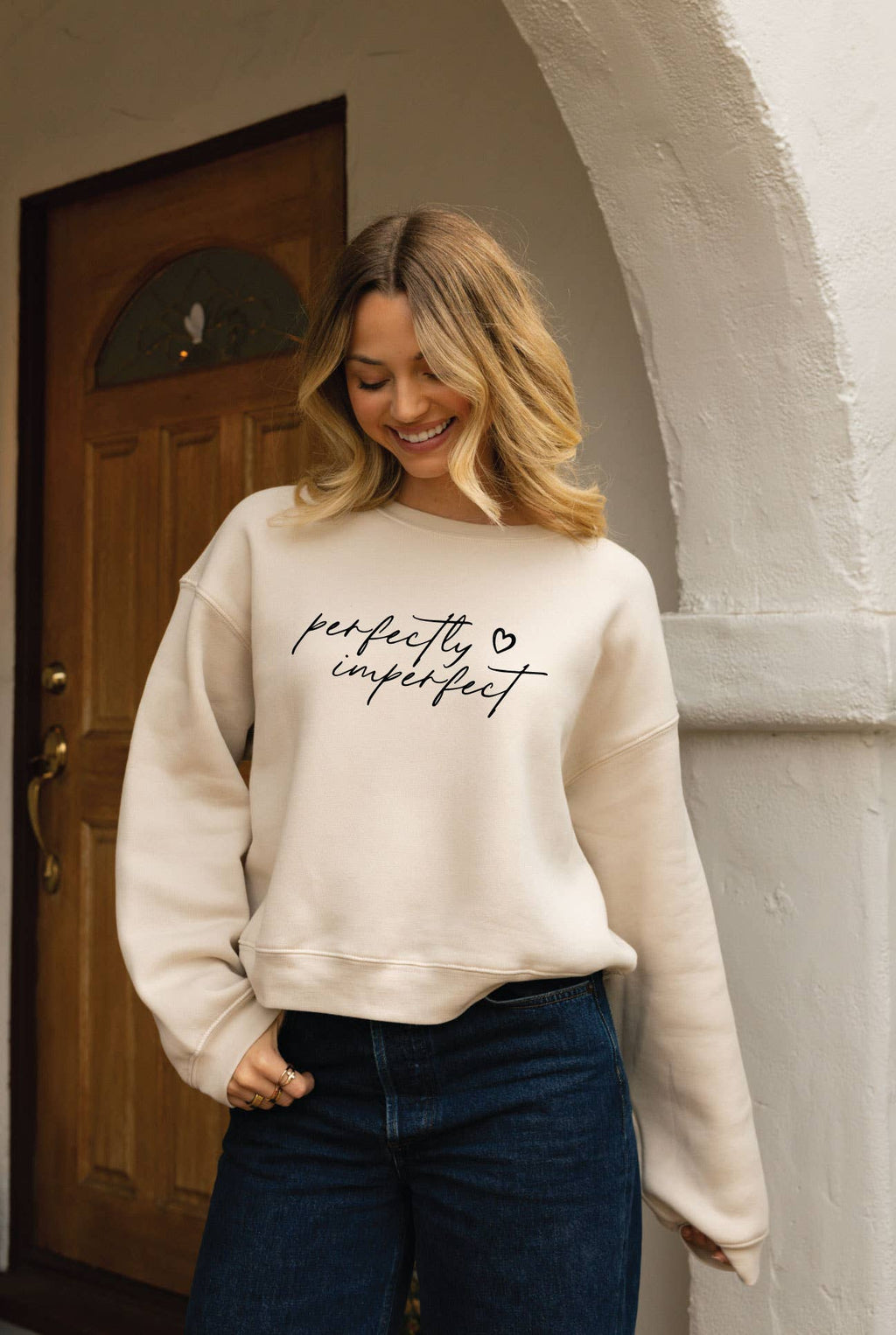 Perfectly Imperfect Mid Graphic - Adult & Kids T-Shirts, Sweatshirts & Hoodies apparel design preview 1