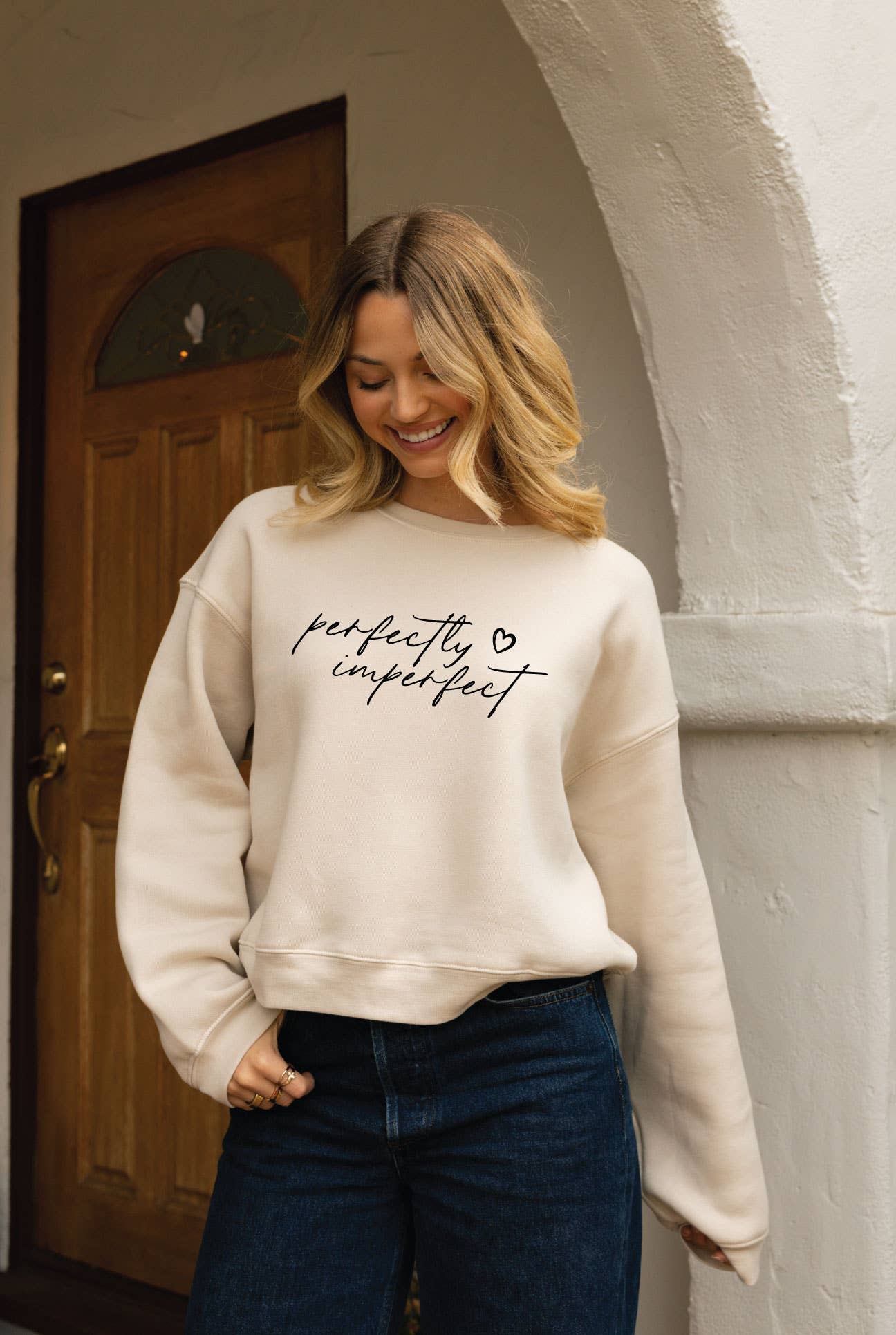Perfectly Imperfect Mid Graphic - Adult & Kids T-Shirts, Sweatshirts & Hoodies apparel design preview 1