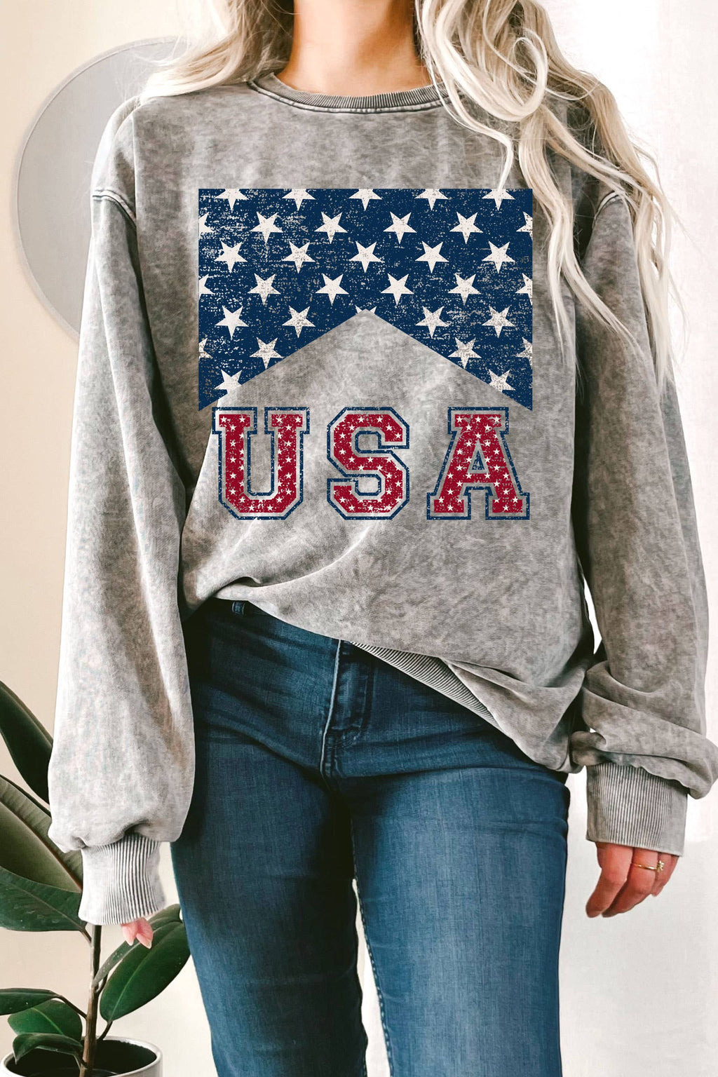 USA Flag Graphix Terry - Adult & Kids T-Shirts, Sweatshirts & Hoodies apparel design preview 1