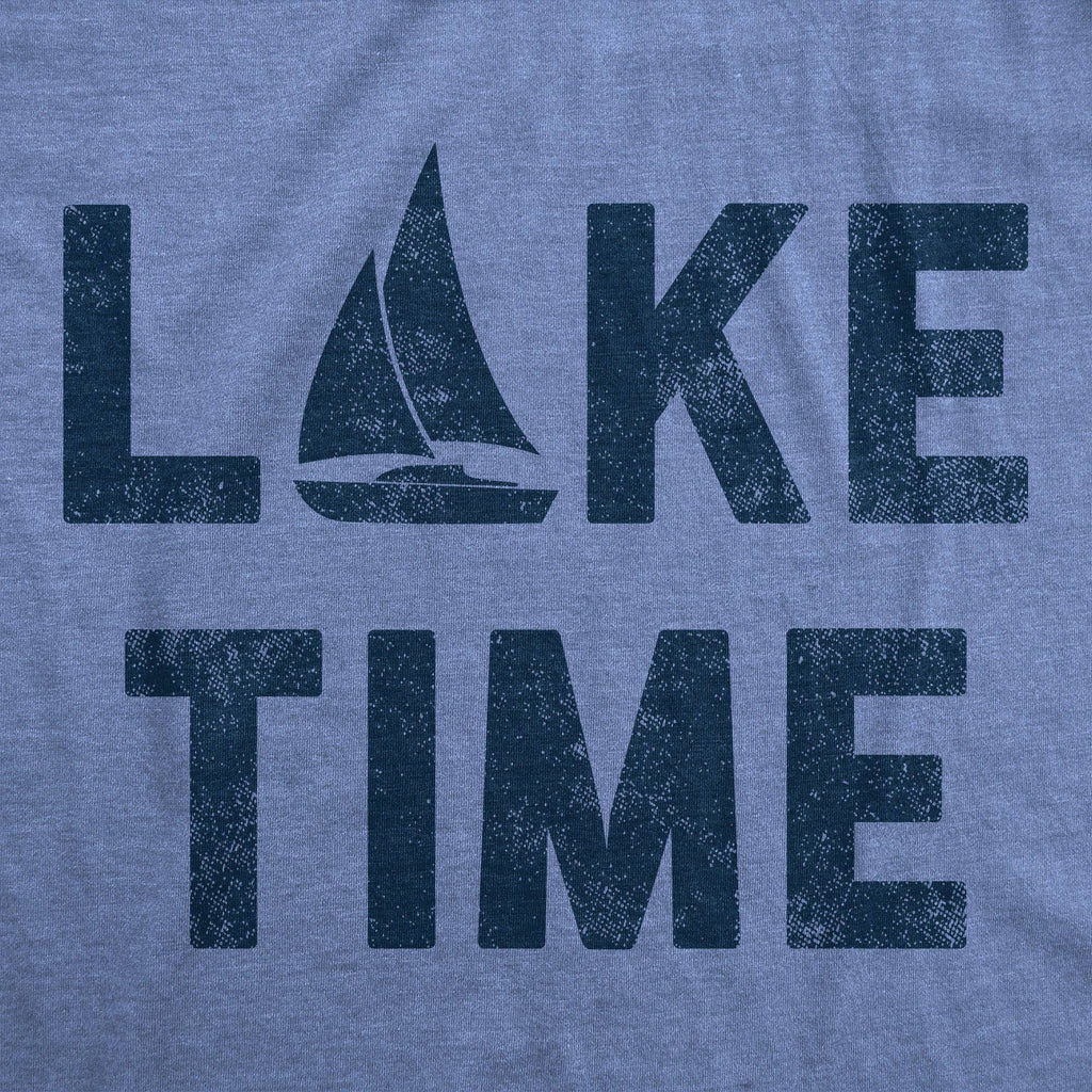 Lake Time Men's - Adult & Kids T-Shirts, Sweatshirts & Hoodies apparel design preview 1