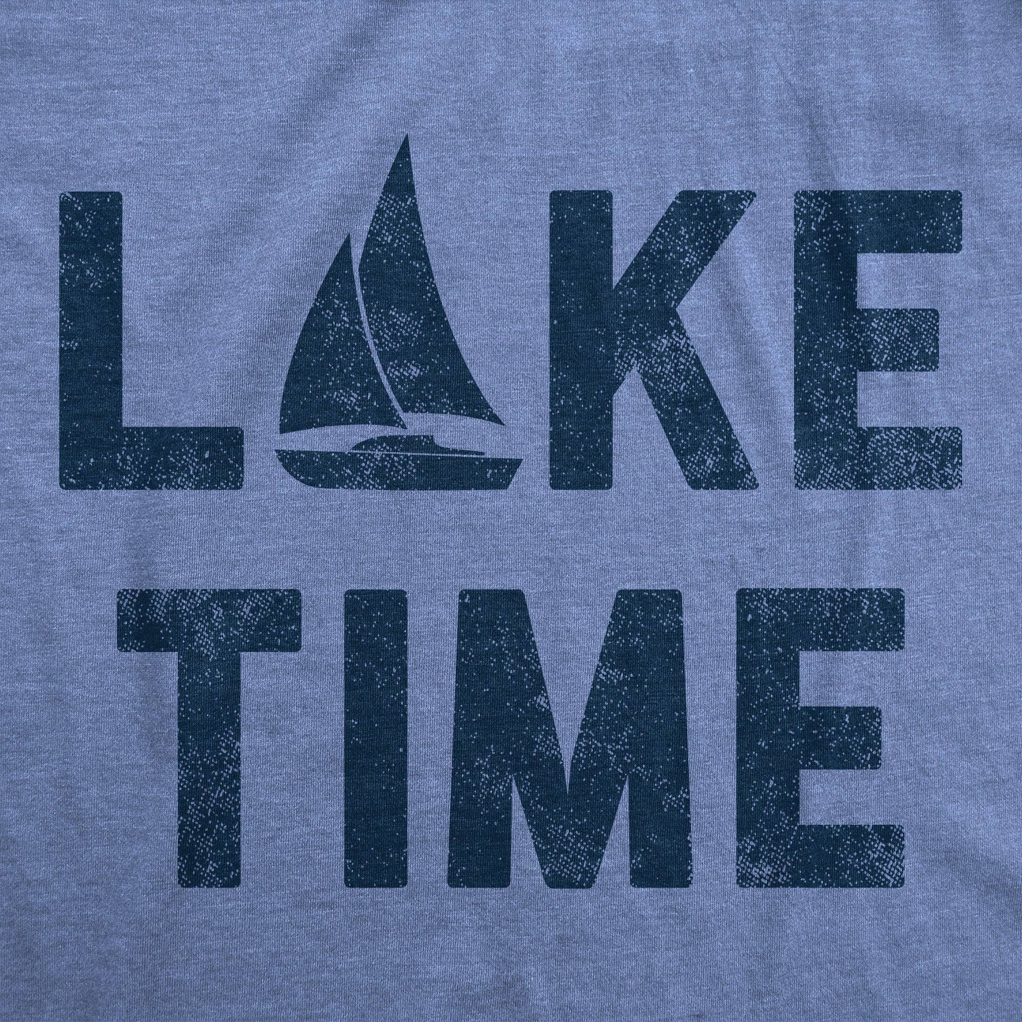 Lake Time Men's - Adult & Kids T-Shirts, Sweatshirts & Hoodies apparel design preview 1