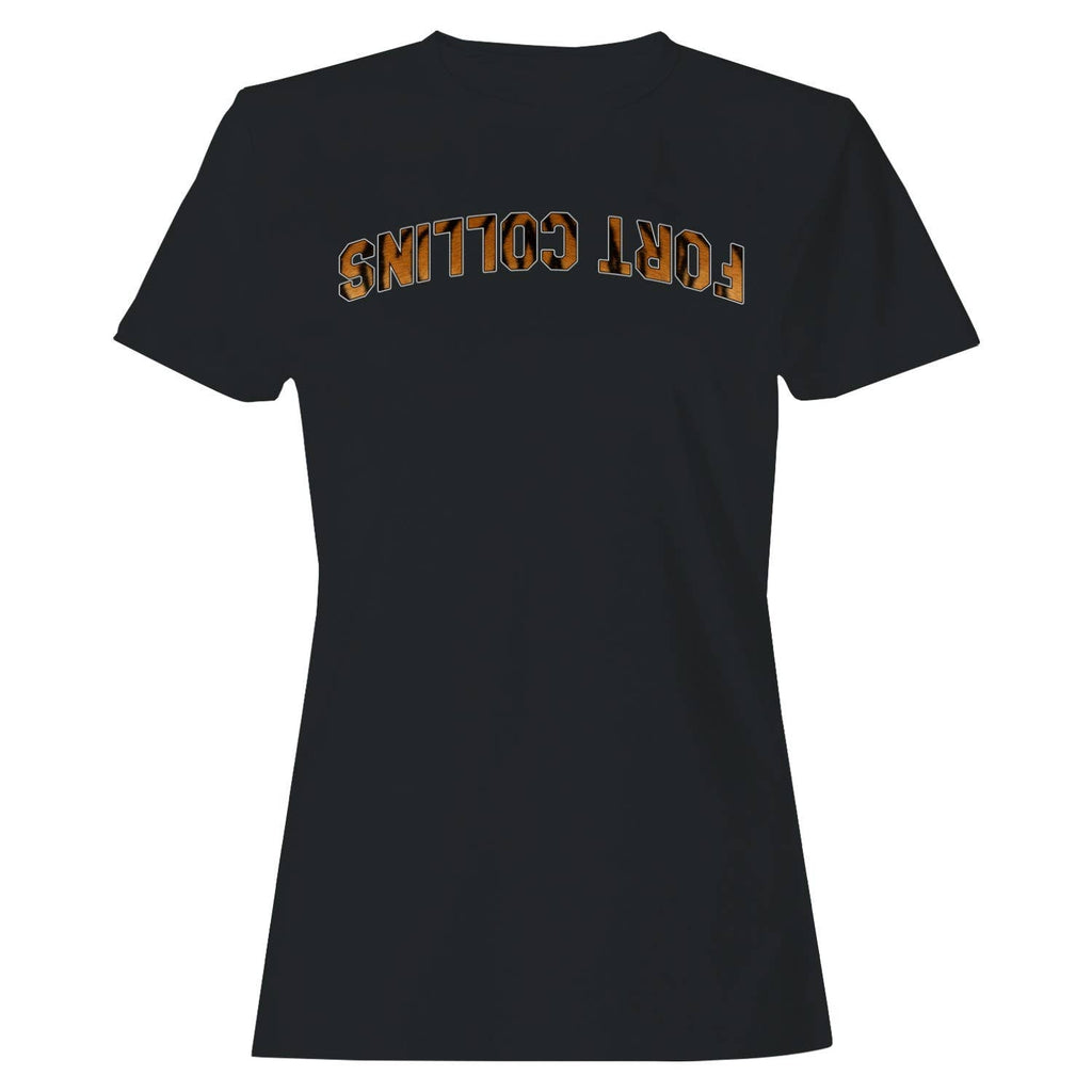 Fort Collins Tiger Print Arch Women's - Adult & Kids T-Shirts, Sweatshirts & Hoodies apparel design preview 1
