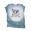 Create A Kinder Planet Bleached Graphic - Adult & Kids T-Shirts, Sweatshirts & Hoodies apparel design preview 1