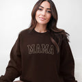 Mama Crewneck Two-Tone - Adult & Kids T-Shirts, Sweatshirts & Hoodies apparel design preview 1